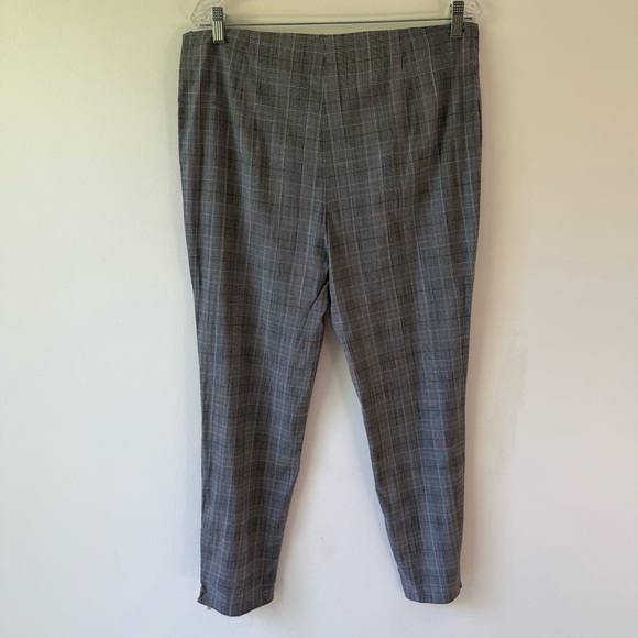 ESCADA Sport Women’s Plaid Wool Blend Long Line Blazer pants set Gray SZ 42/12 - Picture 3 of 16